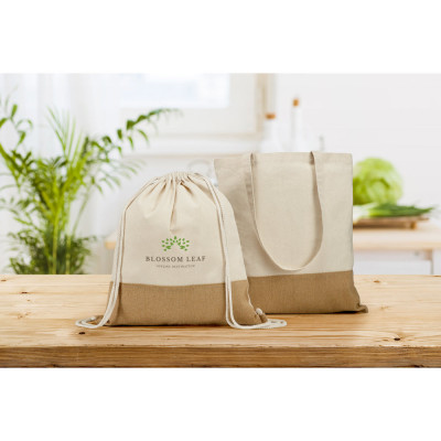 SABLON. 100 cotton drawstring bag (160 g/m²)